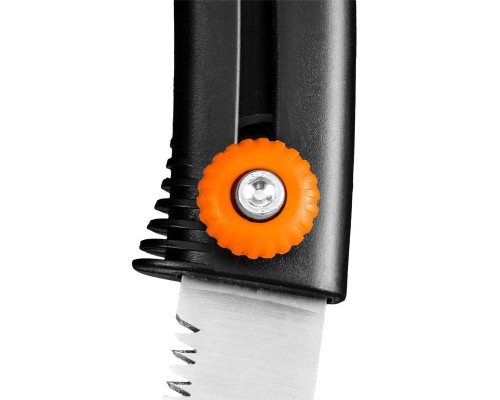 Ножівка Neo Tools 150мм, висувне полотно, 3D зуби, сталь 65Mn (42-100)