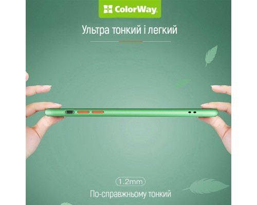 Чохол до мобільного телефона ColorWay Smart Matte Xiaomi Redmi 12 black (CW-CSMXR12-BK)