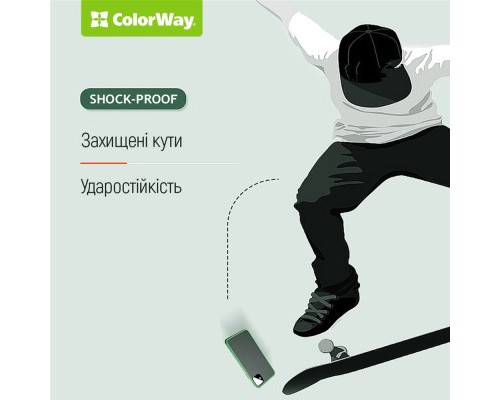 Чохол до мобільного телефона ColorWay Smart Matte Xiaomi Redmi 12 black (CW-CSMXR12-BK)