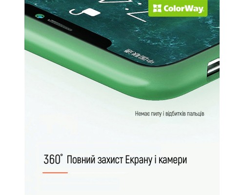 Чохол до мобільного телефона ColorWay Smart Matte Xiaomi Redmi 12 black (CW-CSMXR12-BK)
