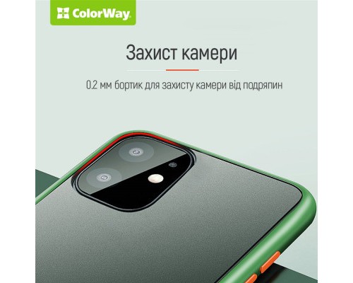 Чохол до мобільного телефона ColorWay Smart Matte Xiaomi Redmi 12 black (CW-CSMXR12-BK)