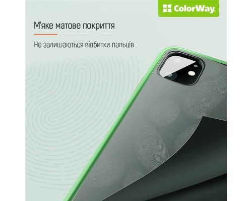 Чохол до мобільного телефона ColorWay Smart Matte Xiaomi Redmi 12 black (CW-CSMXR12-BK)