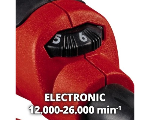 Шліфувальна машина Einhell TC-RS 425 E, 125 мм, 425Вт, 12000-26000 кол/хв, 1.7 кг (4462005)