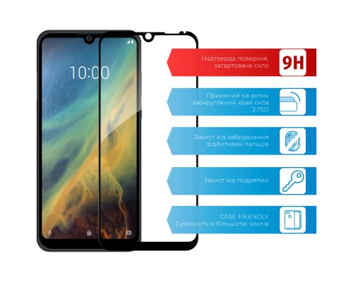Скло захисне ACCLAB Full Glue ZTE Blade A51 Lite (1283126535260)