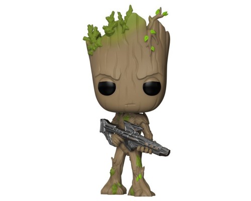 Фігурка для геймерів Funko Pop серії Месники: Війна нескінченності - Грут з бластером (26904)