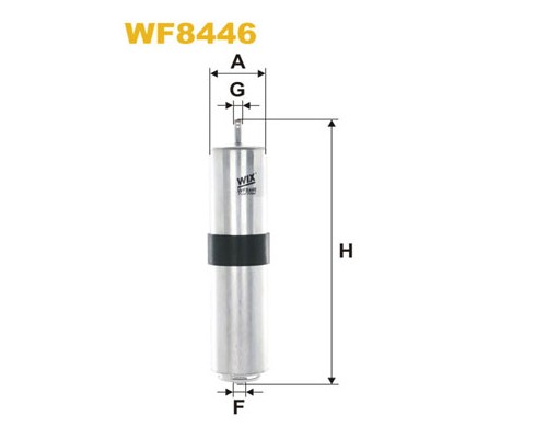Фільтр паливний Wixfiltron WF8446