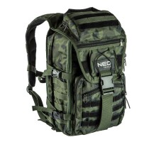 Сумка для інструмента Neo Tools рюкзак Camo, 30л, 50х29.5х19см, поліестер 600D, посилений, камуфляж (84-321)