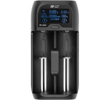 Зарядний пристрій для акумуляторів PowerPlant PP-UM2 (Ni-Mh, Ni-Cd, Li-ion, LiFePO4 / input DC 5V/2A) (AA620180) 