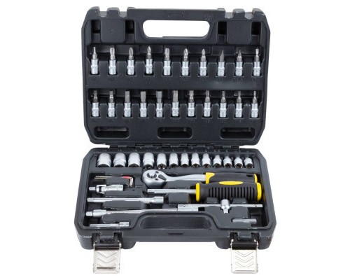 Набір інструментів Sigma насадок торцевих та біт 1/4