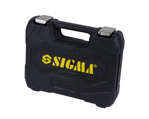 Набір інструментів Sigma насадок торцевих та біт 1/4