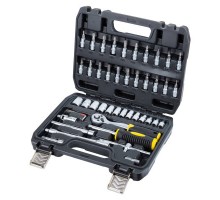 Набір інструментів Sigma насадок торцевих та біт 1/4