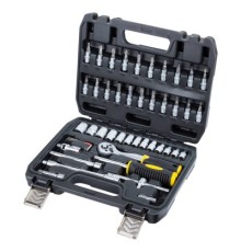 Набір інструментів Sigma насадок торцевих та біт 1/4