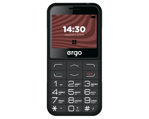 Мобільний телефон Ergo R231 Black