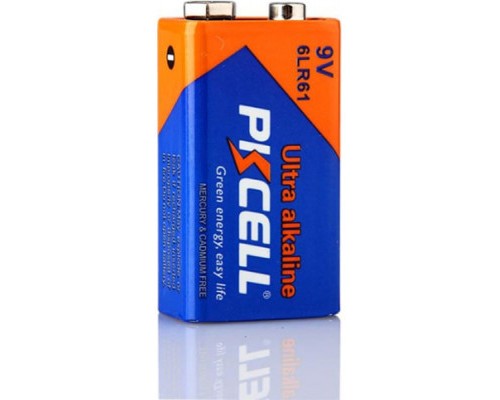 Батарейка PkCell Крона Ultra Alcaline 9V * 1 shrink (09290 / 2000000092904) 