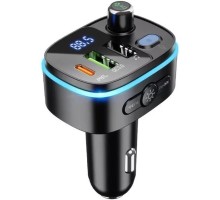 FM модулятор HOCO E62, Black, Box 