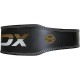 Атлетичний пояс RDX 4 шкіряний Black Gold S (WBS-4RB-S)