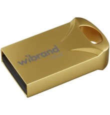 USB флеш накопичувач Wibrand 32GB Hawk Gold USB 2.0 (WI2.0/HA32M1G)