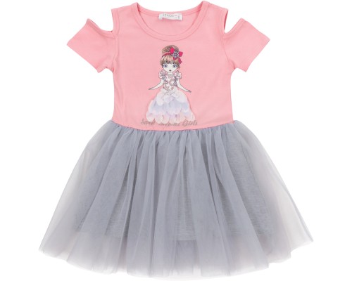 Плаття дитяче Breeze з принцесою (13380-92G-peach)