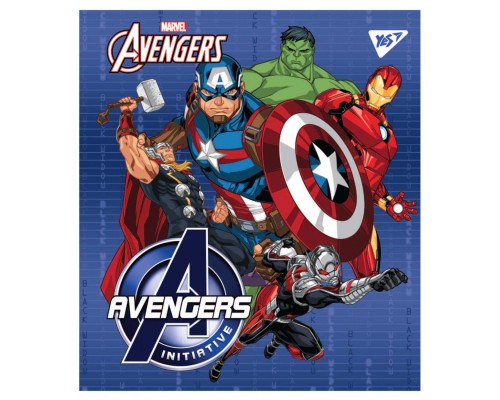 Зошит Yes А5 Marvel 12 аркушів лінія (765168)