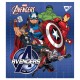 Зошит Yes А5 Marvel 12 аркушів лінія (765168)