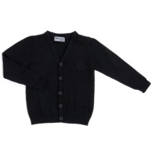 Кофта дитяча Na в'язана на ґудзичках (AFB 1211-116B-black)