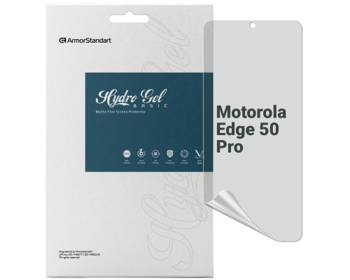Плівка захисна Armorstandart Matte Motorola Edge 50 Pro (ARM77219) Плівка захисна Armorstandart Matte Motorola Edge 50 Pro (ARM77219)