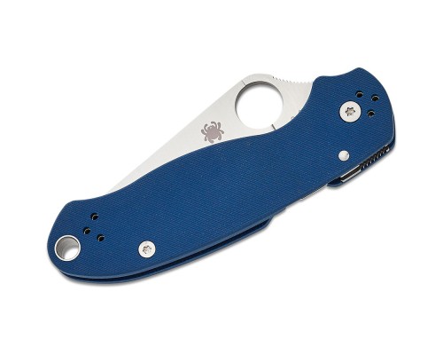 Ніж Spyderco Para 3 Satin SPY27 Cobalt Blue G10 (C223GPCBL)