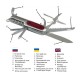 Ніж Schwarzwolf Hunter (F2400700SA3)