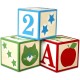 Кубики Melissa&Doug Набір з 3-х великих дерев'яних кубиків (MD30543)