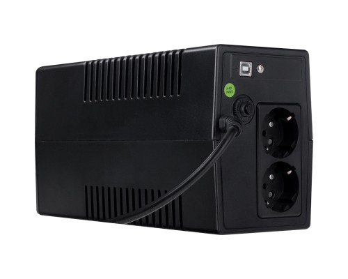 Пристрій безперебійного живлення Prologix 800 480W USB (PLPU800VA2LED)