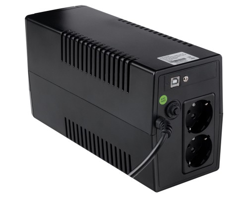 Пристрій безперебійного живлення Prologix 800 480W USB (PLPU800VA2LED)