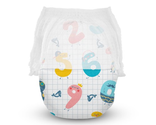 Підгузки Offspring Трусики Fun Figures розмір L 9-14 кг 36 шт (DP-OI-FAP-L36P-FFG)