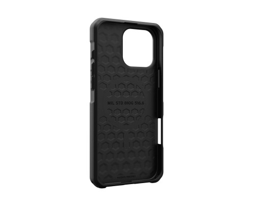 Чохол до мобільного телефона UAG iPhone 16 Pro Max Metropolis LT Magsafe Kevlar Black (114453113940)