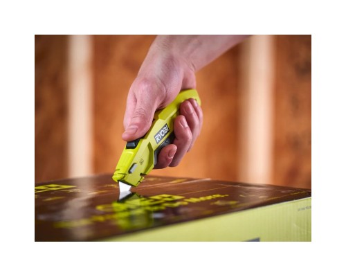 Ніж монтажний Ryobi RHCKF-1, трапецієподібне лезо, корпус алюміній (5132006401)