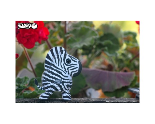 Пазл Eugy 3D Зоопарк Зебра (XEG-011)