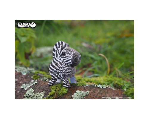 Пазл Eugy 3D Зоопарк Зебра (XEG-011)