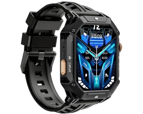 Смарт-годинник OUKITEL BT80 Black (6931940754668)