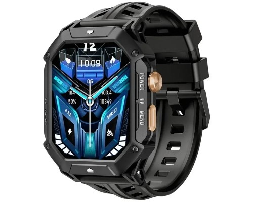 Смарт-годинник OUKITEL BT80 Black (6931940754668)