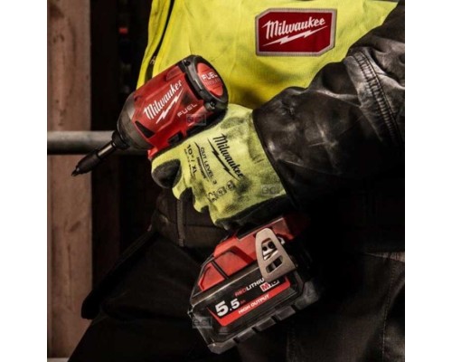 Захисні рукавиці Milwaukee сигнальні з опором порізам 3 рівня, 8/M (4932478131)