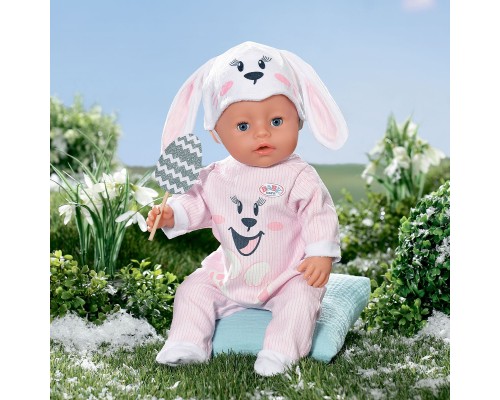 Аксесуар до ляльки Zapf Набір одягу Baby Born Милий зайчик (834473)
