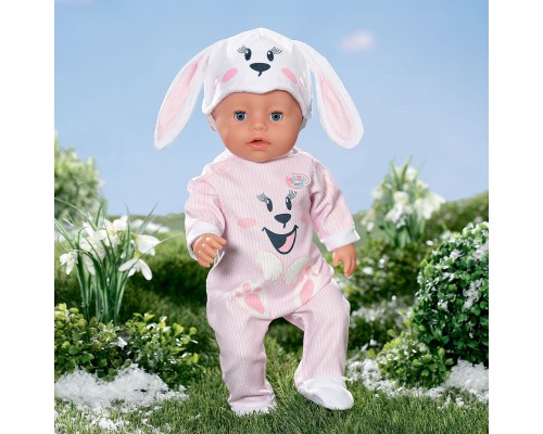 Аксесуар до ляльки Zapf Набір одягу Baby Born Милий зайчик (834473)