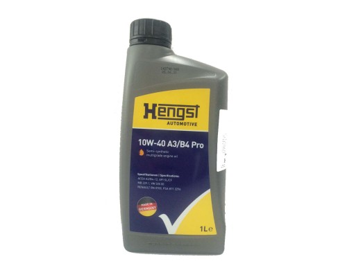 Моторна олива HENGST 10W-40 A3/B4 Pro, 1л (553800000)