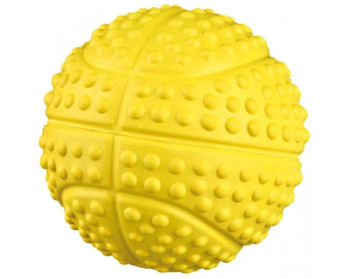 Іграшка для собак Trixie М'яч спортивний з пискавкою Гума 5.5 см (4011905348438)