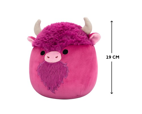 М'яка іграшка Squishmallows Бізон Дейв 19 см (SQCR06608) М'яка іграшка Squishmallows Бізон Дейв 19 см (SQCR06608)