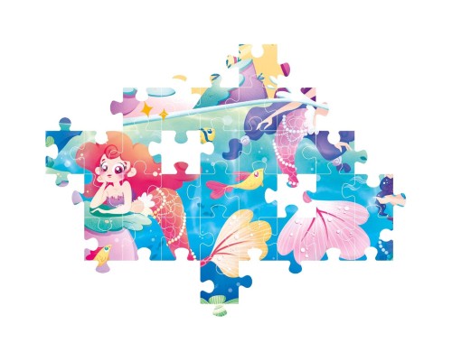 Пазл Clementoni Under the Sea серія Glitter Effect, 104 елементи (20149)