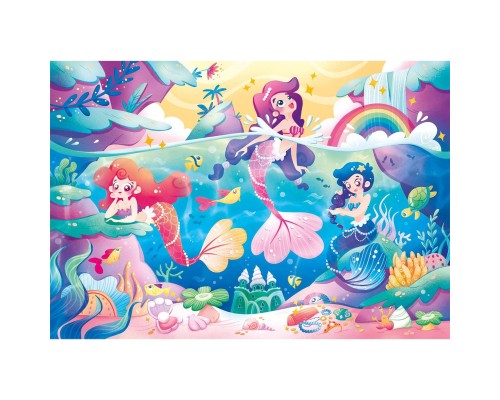 Пазл Clementoni Under the Sea серія Glitter Effect, 104 елементи (20149)