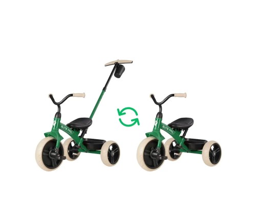 Дитячий велосипед QPlay Elite Pro триколісний Green (T180-BEliteProGreen)