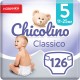 Підгузки Chicolino Jumbo Classico Розмір 5 (11-25 кг) 126 шт (2000998941277)