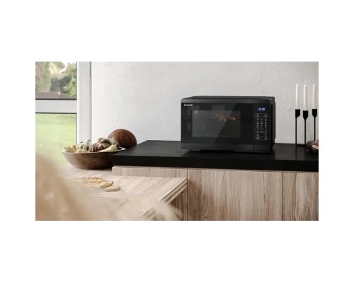 Мікрохвильова піч Sharp YC-MG252AE-B