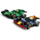 Конструктор LEGO City Вантажівка F1 з автомобілями RB20 та AMR24 (60445)